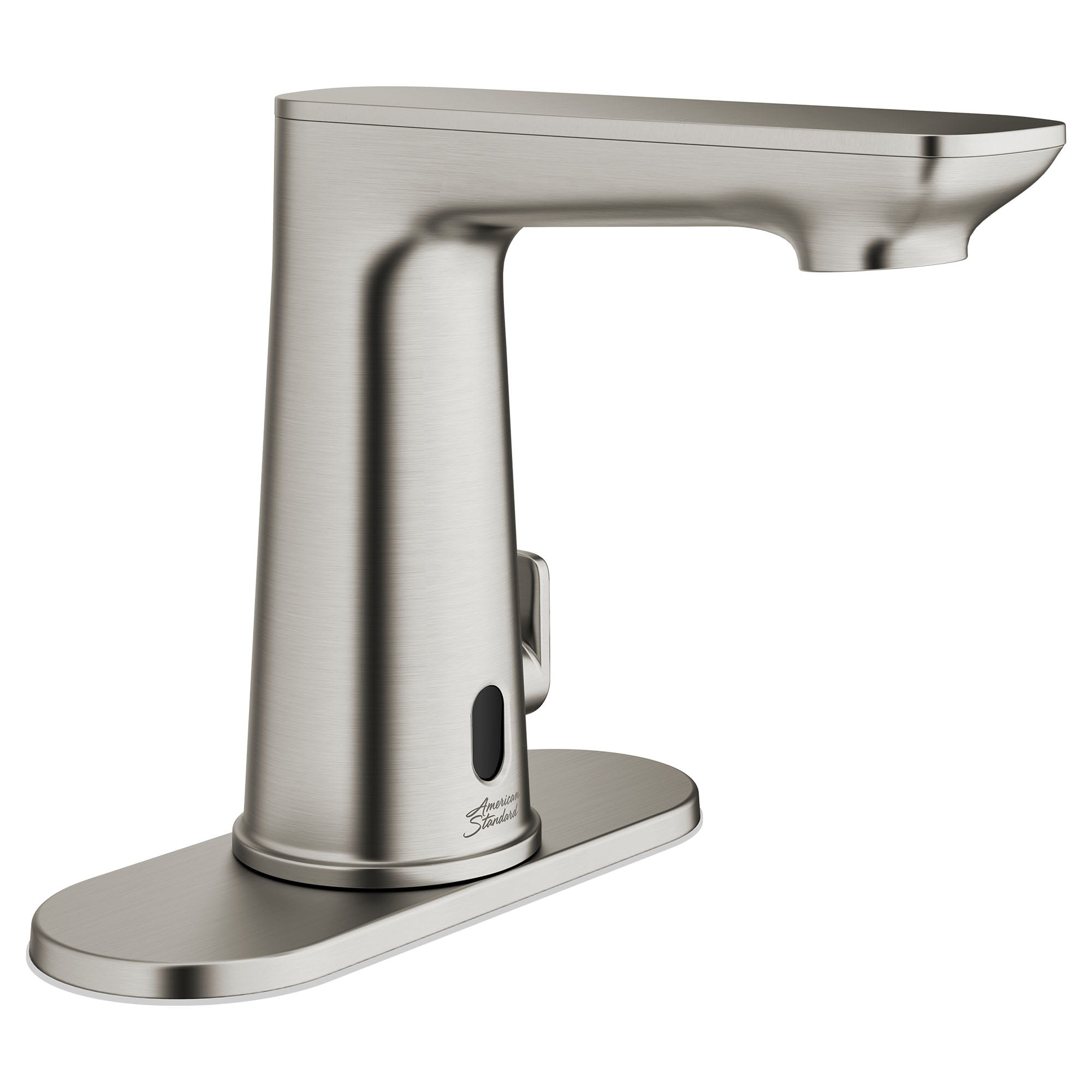 Clean IR Touchless Bathroom Faucet with Battery   BRUSHED NICKEL